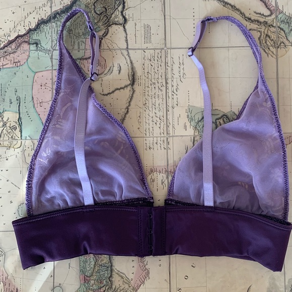 Free People V Lace Bra XS - Picture 2 of 4